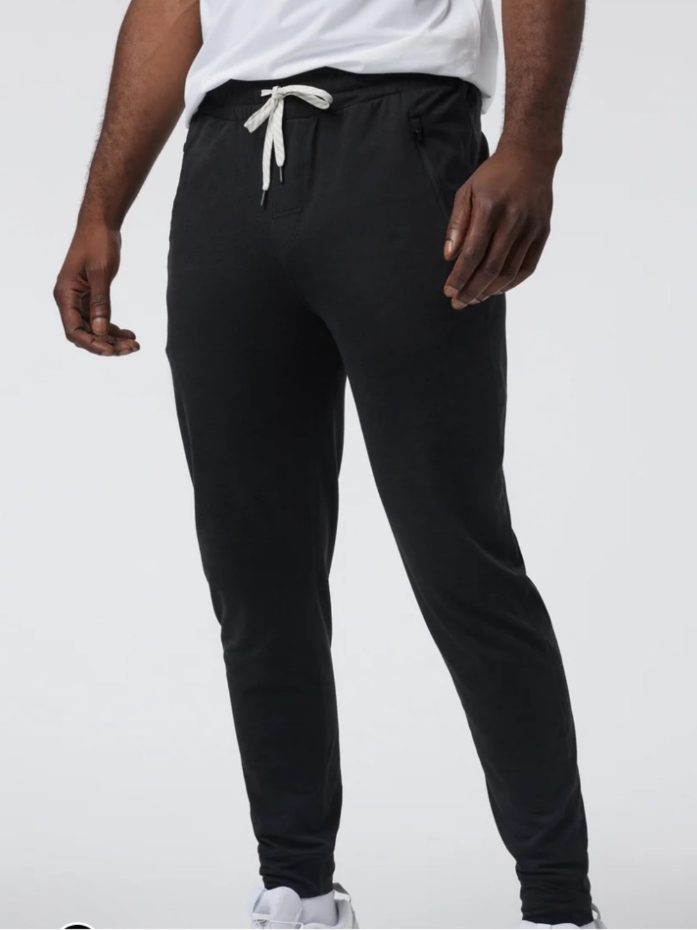 Vuori Mens Ponto Performance Jogger 28” in Black Size Medium Activewear Casual